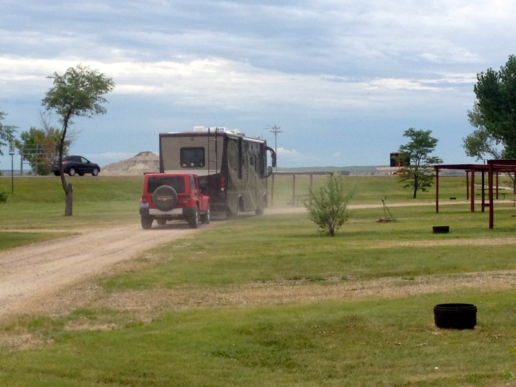 Badlands Interior Campground Urban Escape Vehicle Com